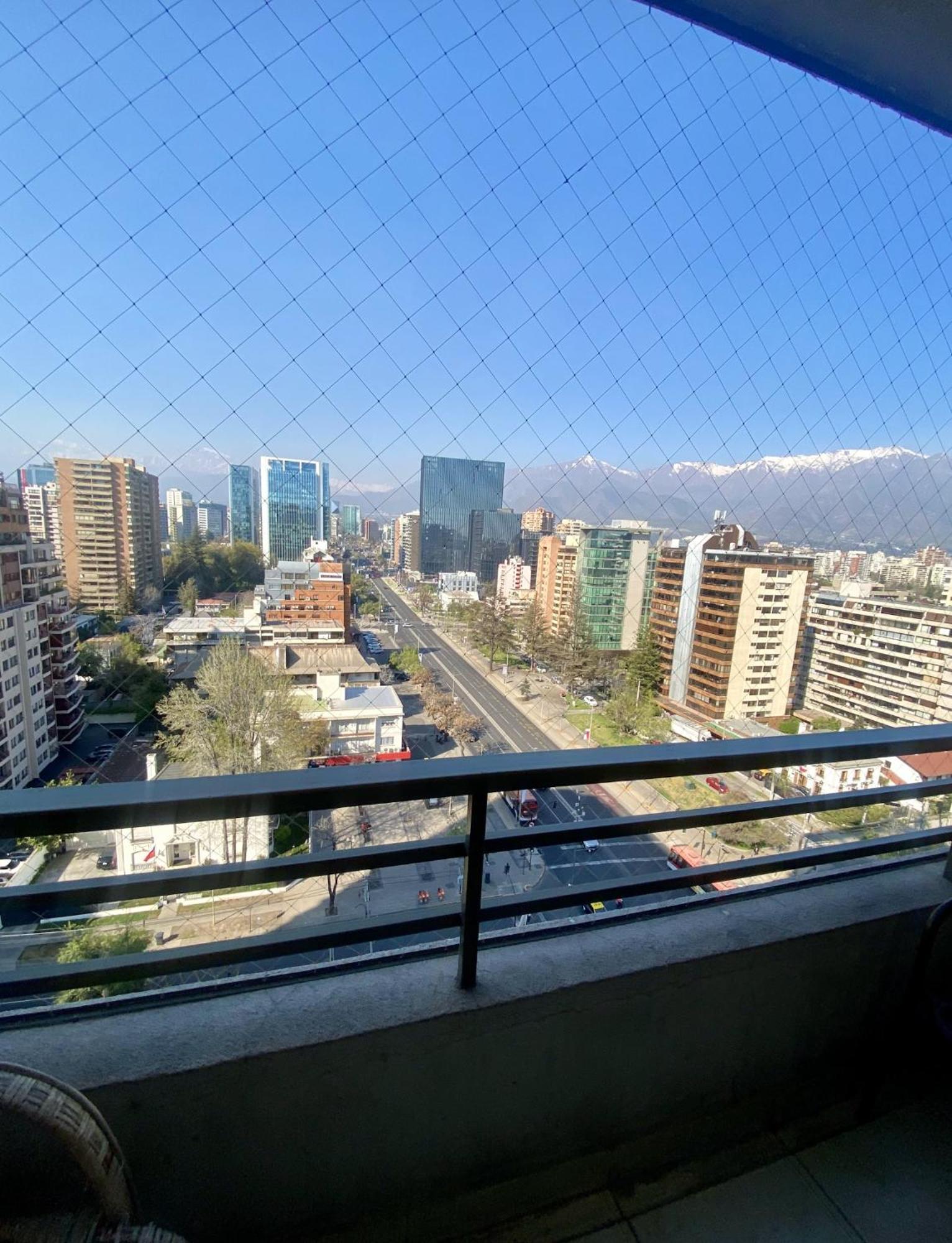 Vista Apoquindo Con Piscina Condes Appartamento Santiago del Cile