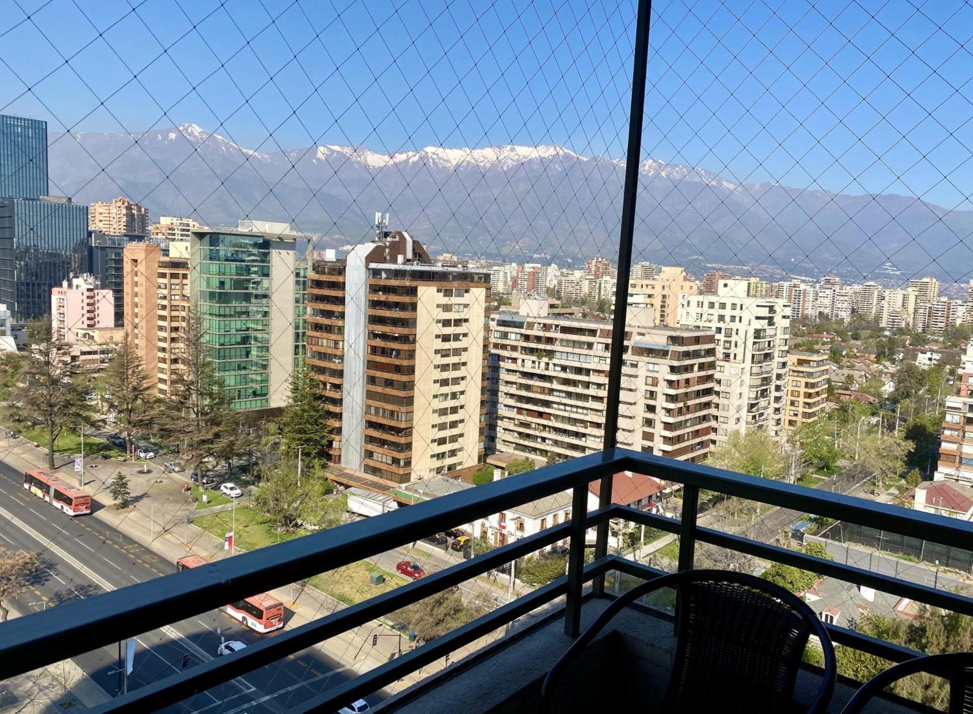 Vista Apoquindo Con Piscina Condes Appartamento *